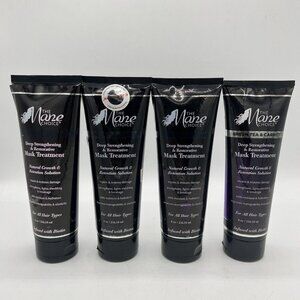 4x The Mane Choice Deep Strengthening & Restorative Mask Treatment 8 oz